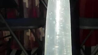 I prepare my body with ice for a thrilling encounter