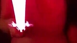 wonder star in pantyhose stripping slowly.