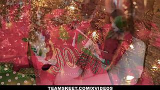 Teensloveanal hot teen 18+ jillian janson robbed and fucked during christmas in doggystyle bent over