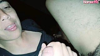 Latina Gives Big Blowjob With Cum In Mouth And Swallows