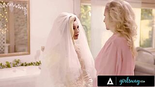 Bride Carolina Sweets Rough Fuck With Milf Bridesmaid Julia Ann