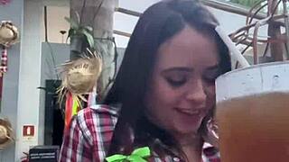 that teen fucks in the living room openly