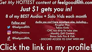 Pussy licking and spanking with monster cock, want to hear the audio?