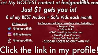 Pussy licking and spanking with monster cock, want to hear the audio?