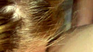 Blonde teen gets sloppy facefuck and cum in mouth from daddy in homemade rough scene