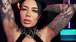 Can alluring inked goth Lacey Jayne handle this unforgettable pussy pounding?