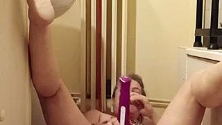 humiliated slave eats from bowl