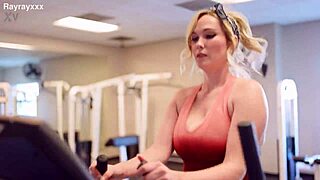 And then i met her at the gym for a workout