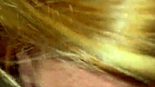 Blonde teen gets sloppy facefuck and cum in mouth from daddy in homemade rough scene