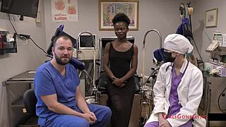 Ever seen neighbors try a wild gyno exam with Rina Arem?