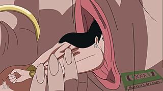 giganta dominates wonder woman in solo femdom masturbation session