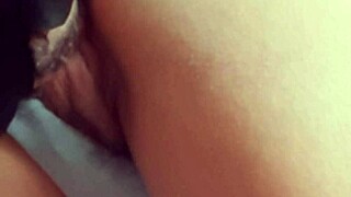 couple enjoying homemade moment together