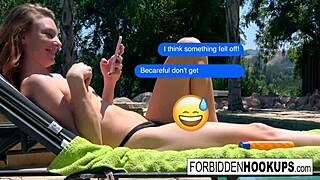 Delivery Driver Hooks Up With His Step Sister!