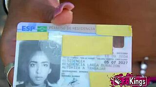 Young Babe Feels Excited During Outdoor Public Encounter