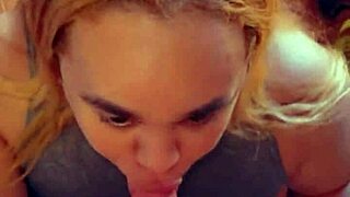 Can you believe this trans choking on 27cm cock, taking facial cumshot?