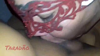 licking mature bbw ass in lingerie pov