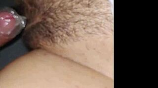 Wife shared at home in amateur cuckold threesome.