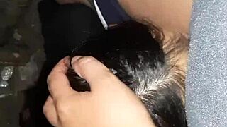 We fuck with our neighbor in the barn so no one catches us