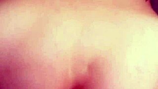 Naughty brunette enjoys a private moment