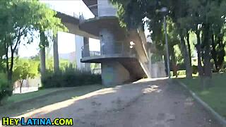 Real latina teen 18+ performs oral in high definition video