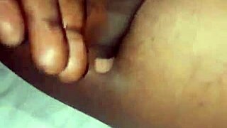 Playing with my landlord's fat pussy, so sweet and wet. It's incredibly intense.