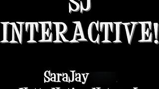 sa jay enjoys a relaxing cowgirl session with a big black cock