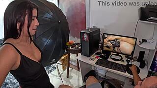 a estreia de lyah silva veio com tudo que tinha direito e foi a maior putaria