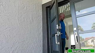 petite blonde fucks big cock for cash