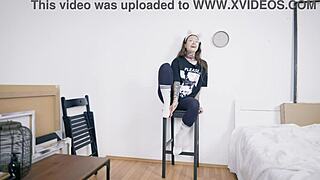 maris shares her first casting experience, sucking big cock in interview