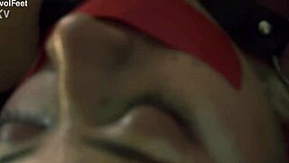 soles exposed for bastinado punishment