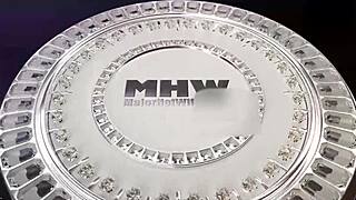 Inked busty blonde ryan conner sucks and rides huge cock