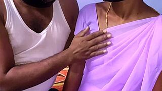 Watch this south indian village wife get homemade doggy style fucking?