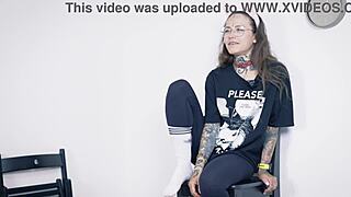 maris shares her first casting experience, sucking big cock in interview