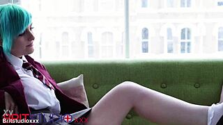 hot british student cums hard