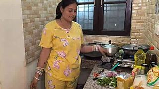 husband hardcore fuck in kitchen