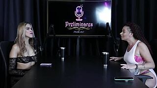 fuck that slender brunette gently with my monster cock