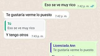 My stepmom says, 'Come over, I want to flash pussy for you!' Latina curves and big ass waiting.