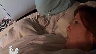 Curvy milf stepmom rides big cock with stepson in survival fuck scene