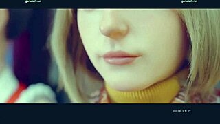 Android rides in reverse cowgirl position