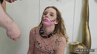 kinky girl brought to anus asylum for painful treatment