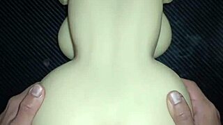 Sally Doggy Style Quickie on Desk with Creampie