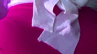 Panties to the side upskirt fucking and multiple cumshots