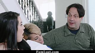 Stepfather Punish Fucks Slutty Camgirl Stepdaughter FamLust Teen 18+