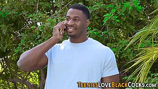 Will This Hairy Teen 18+ Handle Getting Banged Hard By Massive Black Cock In Interracial Group