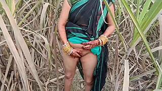 Indian Village Outdoor Public Pissing Scene