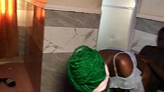 I can't stop staring at those big tits and ass