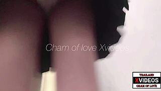 I Bent Over in Doggystyle with Student Group for Japanese Voyeur Creampie