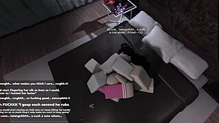 Cute Slut In Roblox Game Tries To Please With Big Ass