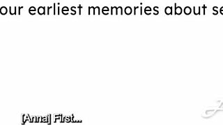 Anna claire interview and solo masturbation