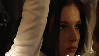 busty lesbian slave fingered and touched by mistress